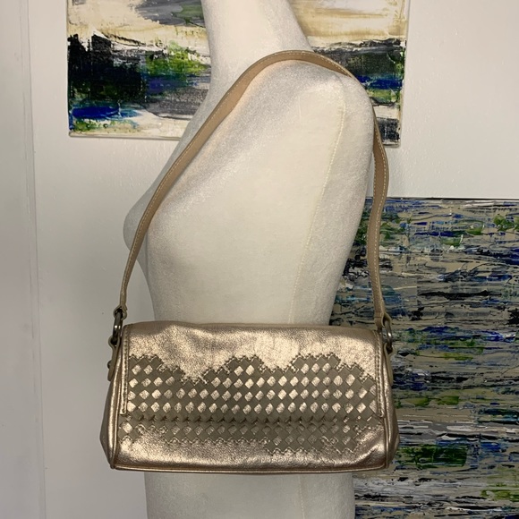 Sabrina Scala Rose Gold Small Bag - Picture 1 of 11